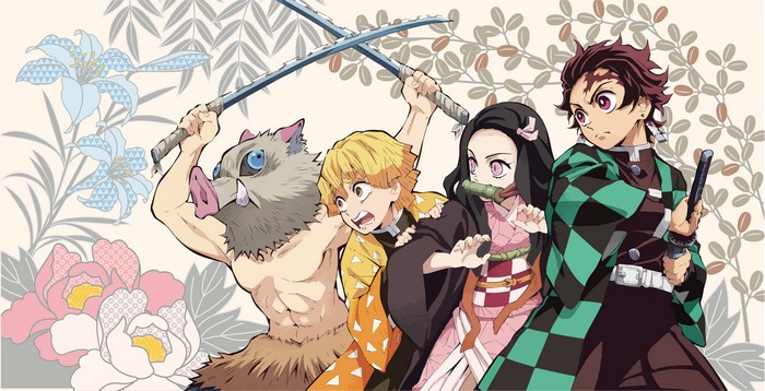 Tanjiro Kamado Nezuko Kamado and Zenitsu Agatsuma HD, Zenitsu Agatsuma ...