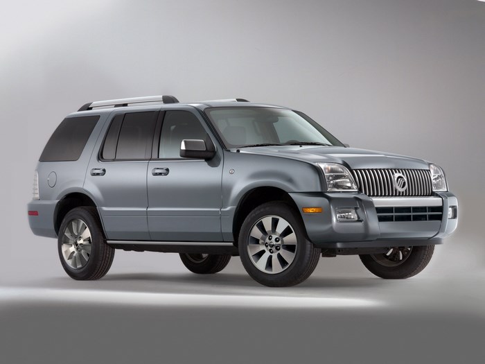Grey Mercury Mountaineer SUV