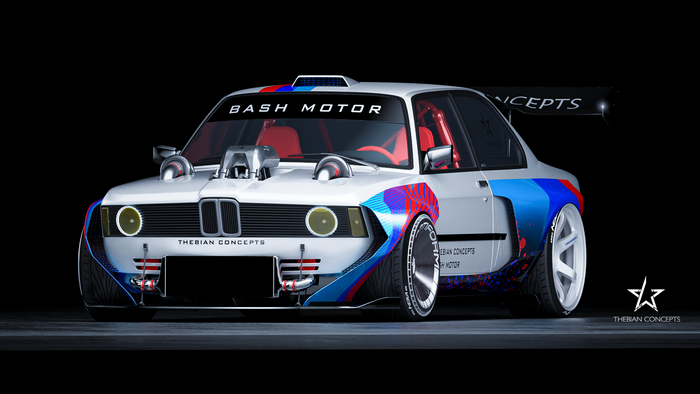 BMW E21 Bash Motor Widebody by Thebian Concepts