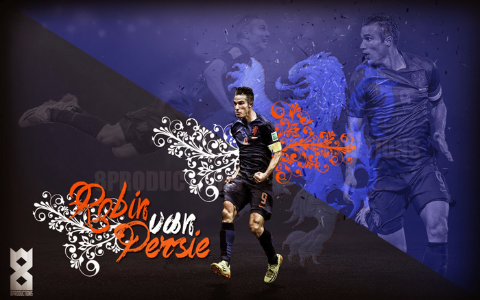 Robin van Persie Netherlands Football Art