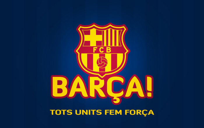 Barça! FC Barcelona Logo and Motto