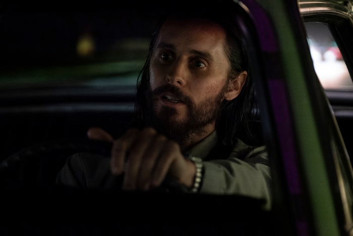 Jared Leto driving a car in The Little Things