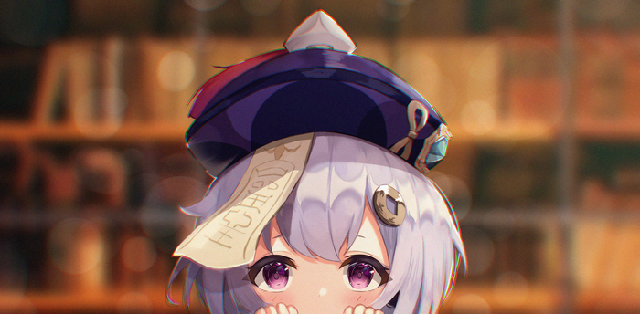 Qiqi from Genshin Impact Close-Up