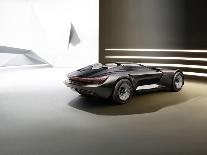 Audi Skysphere Concept Car Rear View