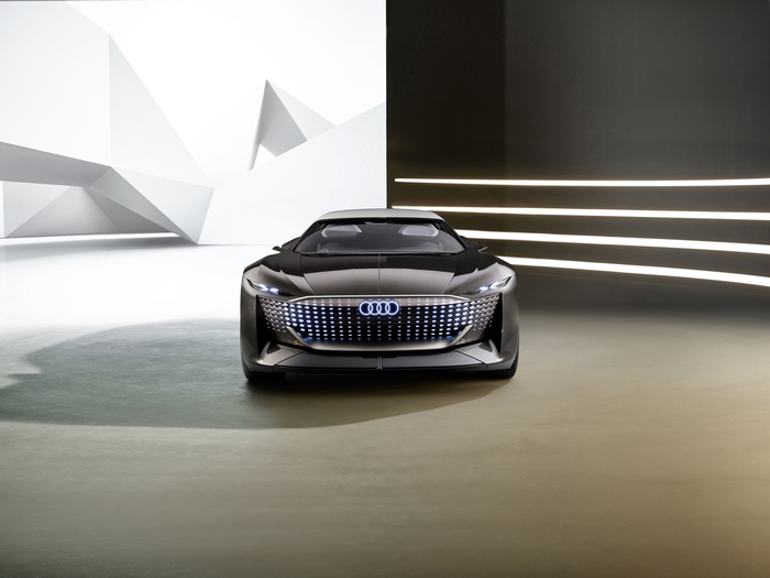 Audi Skysphere Concept Car Front View