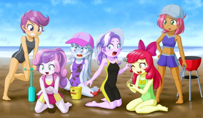 My Little Pony Equestria Girls at the Beach