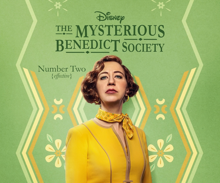 Kristen Schaal as Number Two in The Mysterious Benedict Society
