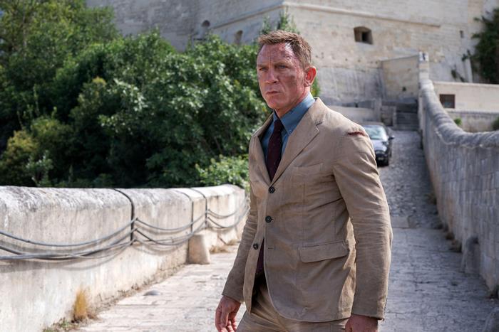 Daniel Craig as James Bond in No Time To Die