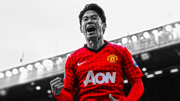 Shinji Kagawa's Manchester United goal celebration