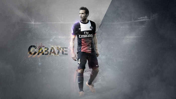 Yohan Cabaye Paris Saint-Germain F.C. Artwork