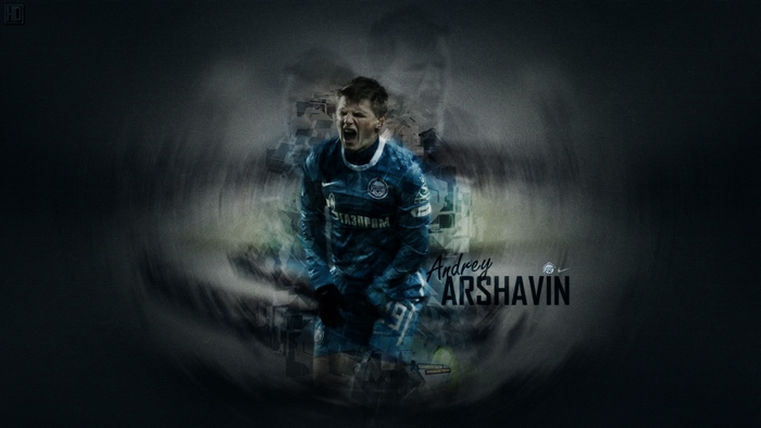 Andrey Arshavin: Intense Zenit Football Player Art