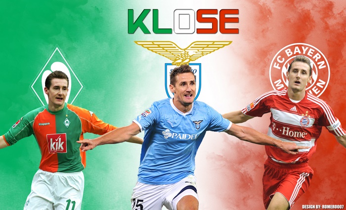 Miroslav Klose: Werder Bremen, Lazio, Bayern Munich