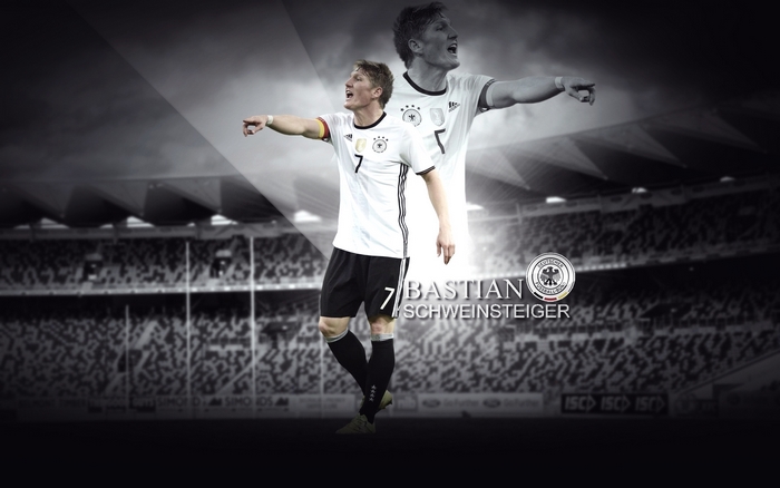 Bastian Schweinsteiger German Soccer Player in Stadium
