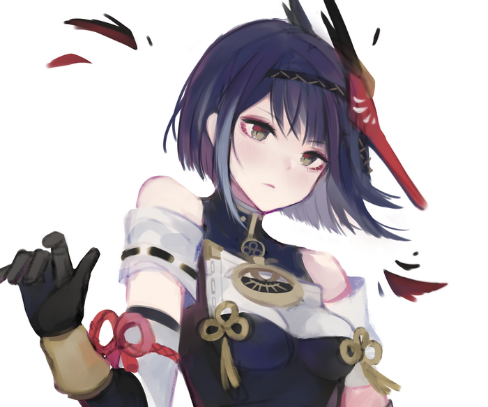 Kujou Sara anime portrait