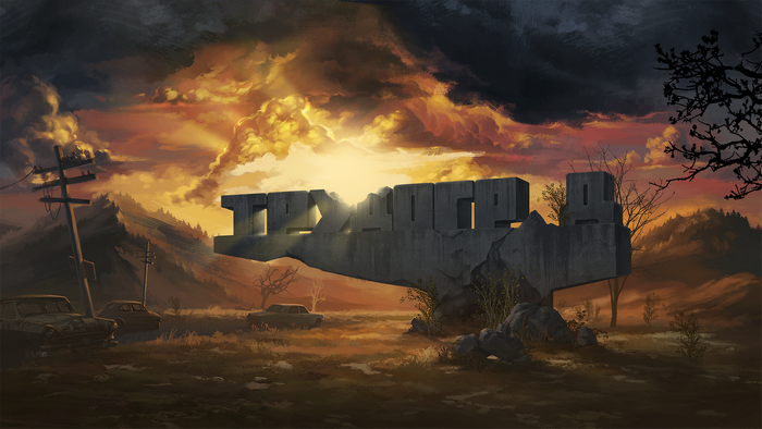 Trudograd: Post-Apocalyptic Wasteland Sunset