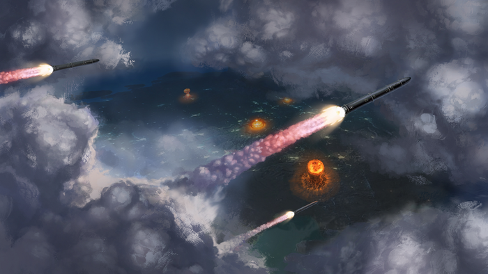 Global Nuclear War: Missiles and Mushroom Clouds