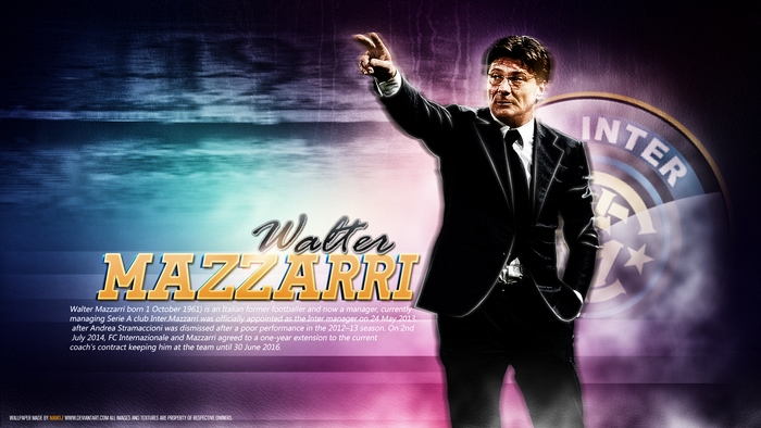 Walter Mazzarri Inter Milan Manager
