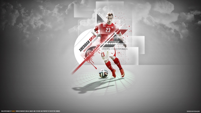 Xherdan Shaqiri Swiss Soccer Player 2014 World Cup