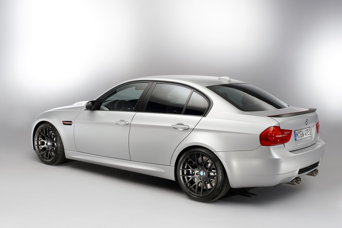 Silver BMW M3 CRT Pre-production Luxury Car