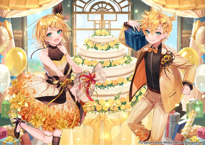 Rin and Len Kagamine's Citrus Celebration