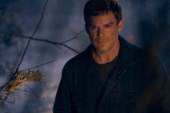 Michael C. Hall's Intense Gaze in Dexter: New Blood