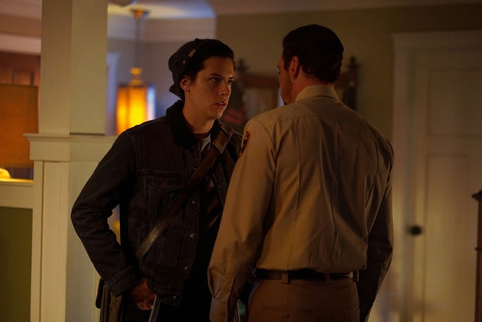 Jughead Jones and F.P. Jones in Riverdale