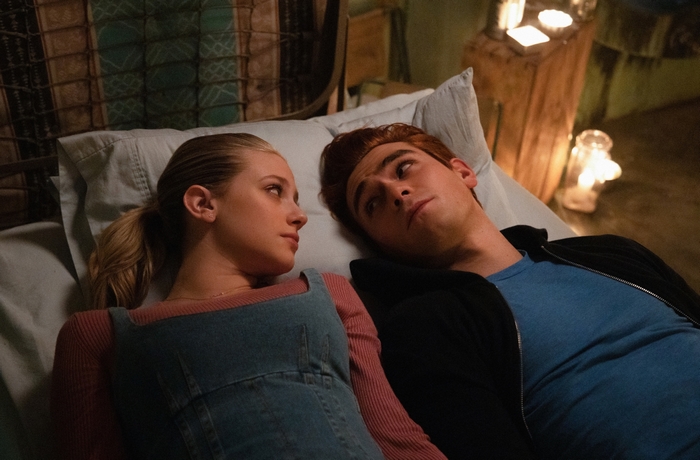 Betty Cooper and Archie Andrews in Riverdale