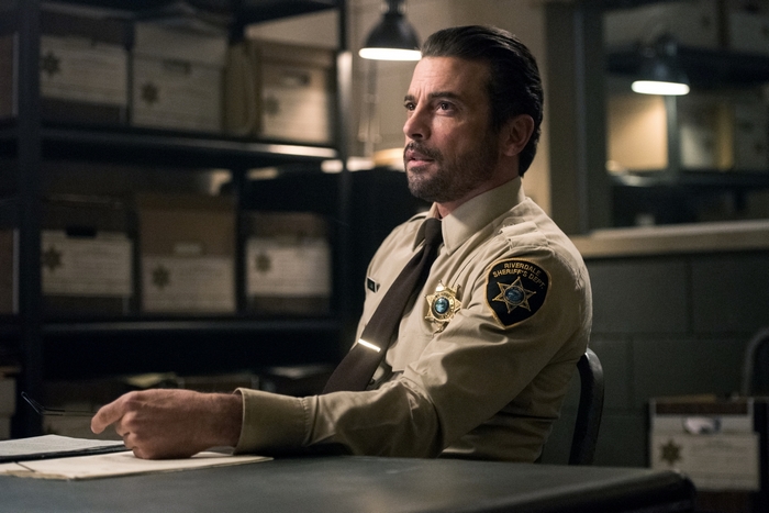 Skeet Ulrich as F. P. Jones, Riverdale Sheriff