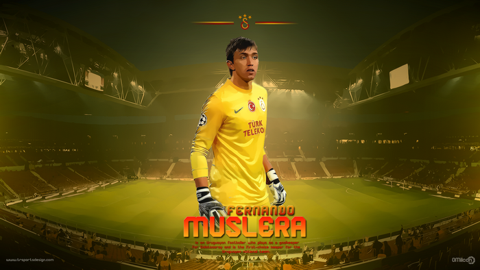 Fernando Muslera Galatasaray Goalkeeper in Stadium