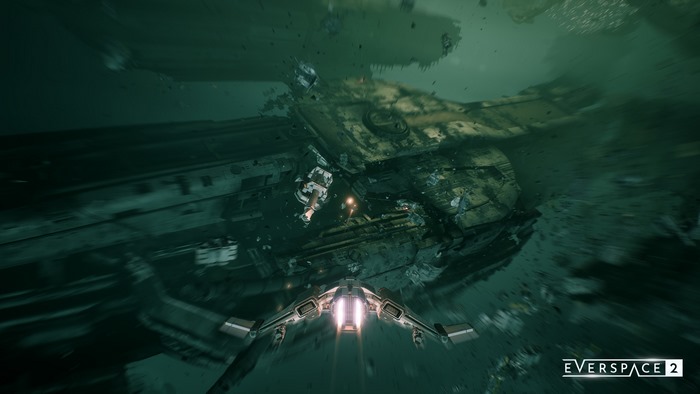 Everspace 2: Exploring a derelict space station