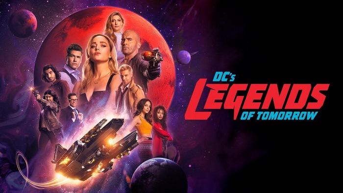 DC's Legends of Tomorrow Cast in Space Poster