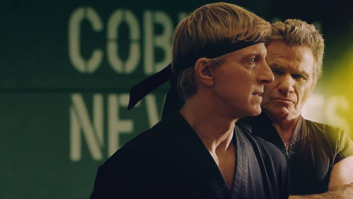 Cobra Kai Johnny Lawrence and John Kreese