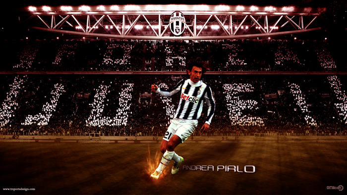 Andrea Pirlo Juventus F.C. Stadium Fan Display