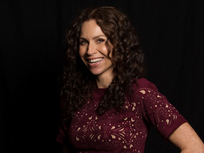 Minnie Driver, American Actress, Smiling Portrait