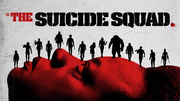 The Suicide Squad: Characters walking on Amanda Waller