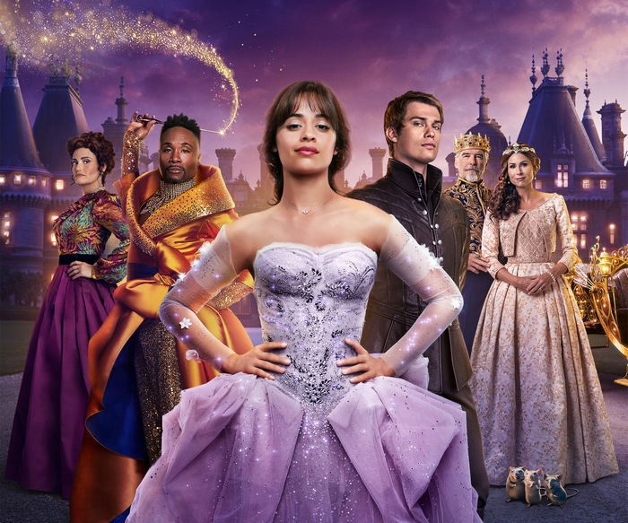 Cinderella (2021) movie poster featuring Camila Cabello