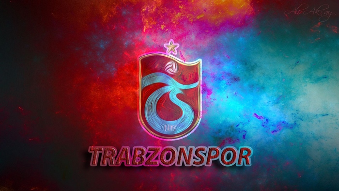 Vibrant Trabzonspor Soccer Logo