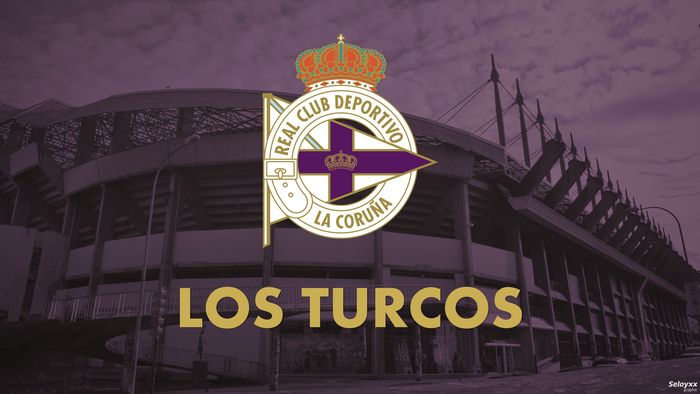 Deportivo de La Coruña stadium, logo, and Los Turcos