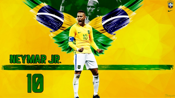 Neymar Jr. Brazil National Football Team Action