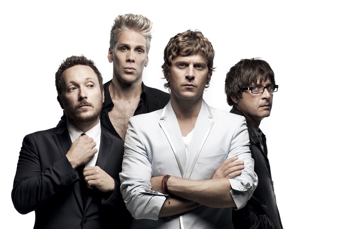 Matchbox Twenty band members posing
