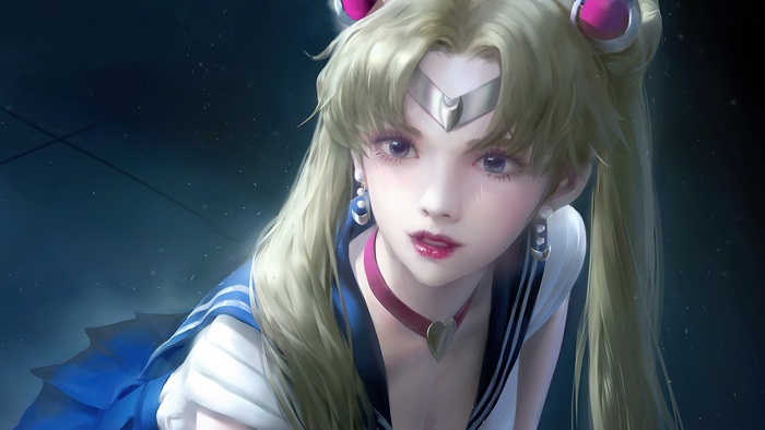 Sailor Moon Realistic Portrait 4K