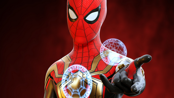 Spider-Man: No Way Home Integrated Suit casting magic
