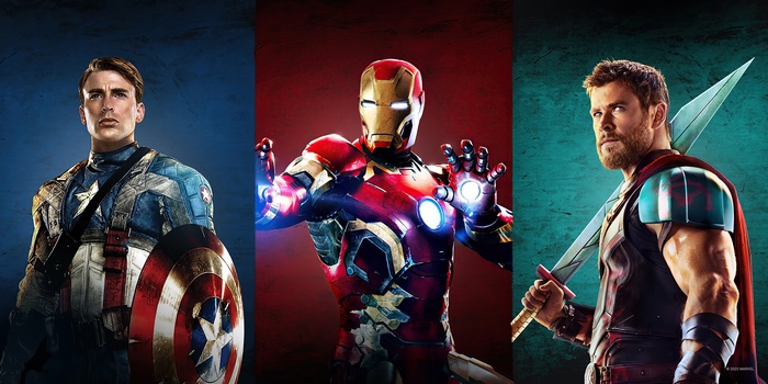 Marvel Studios: Captain America, Iron Man, Thor