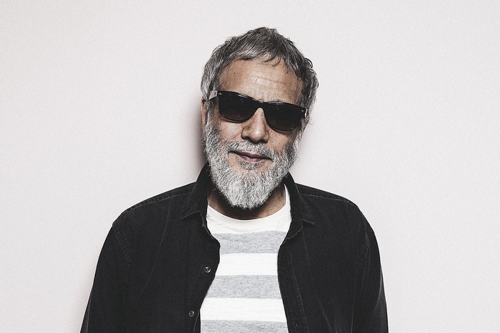 Cat Stevens with grey beard and sunglasses