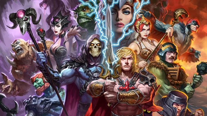 He-Man and Masters of the Universe characters