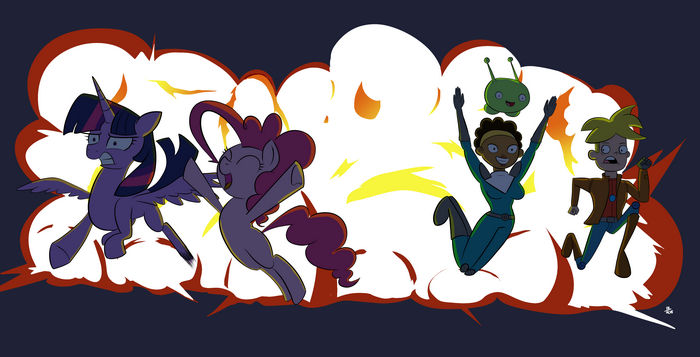 Final Space and My Little Pony Crossover Explosion