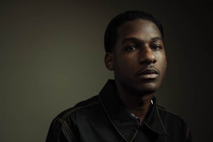 Close-up portrait of Leon Bridges