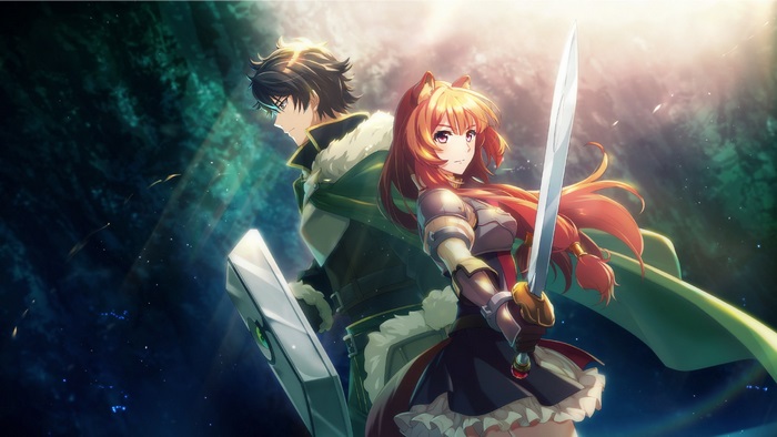 Naofumi and Raphtalia from The Rising of the Shield Hero