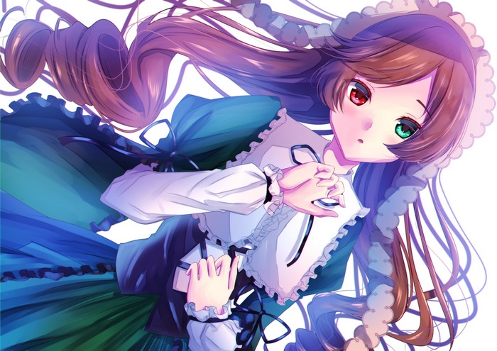 Suiseiseki from Rozen Maiden with Heterochromia