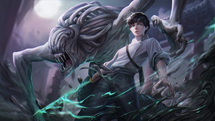 Yuta Okkotsu with Mysterious Creature